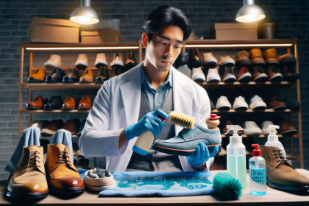 **alt_text:** Jasa cuci sepatu profesional, rahasia menjaga sepatu Anda tetap bersih dan awet.