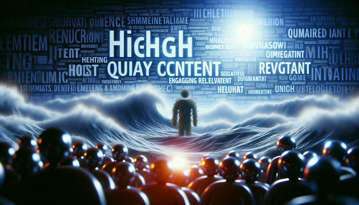 "Konten berkualitas menonjol di tengah arus informasi berlebih, menarik, dan relevan."