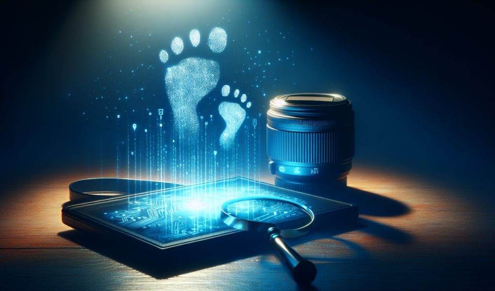 alt_text: "Ilustrasi jejak digital yang hilang dalam misteri teknologi Contact Missing."