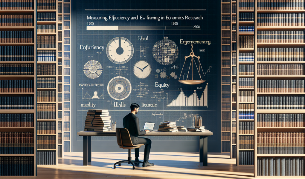 alt_text: Infografis tentang prioritas dalam ekonomi: Efisiensi vs Keadilan, siapa yang diutamakan?