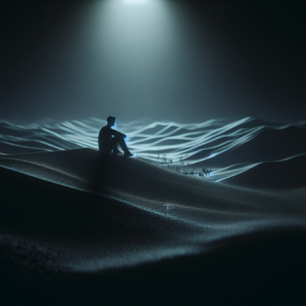 Alt_text: Ilustrasi "Jejak Sunyi John (Jack) Paul Brown" dengan nuansa misteri dan kesunyian.