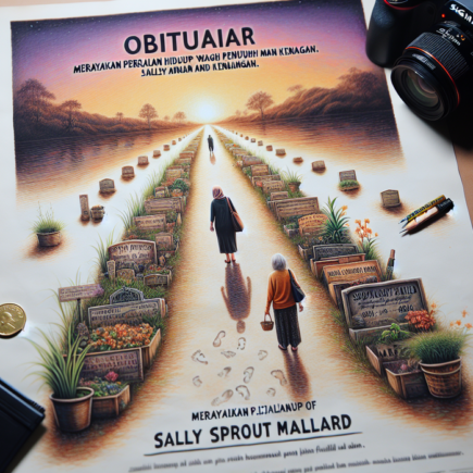 alt_text: "Obituari Sally Ann Sprout Mallard: Merayakan perjalanan hidup yang penuh makna dan kenangan."