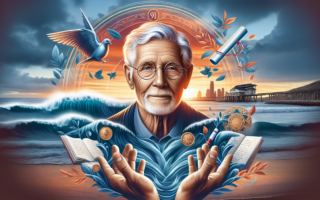 alt_text: Buku "Menghargai Hidup Lewat Obituaries" karya Lawrence C. Cocke.