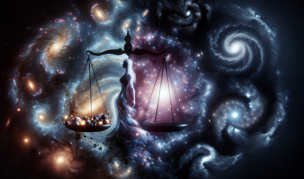 alt_text: Membingkai Kosmos: Eksplorasi kosmologi dan struktur alam semesta dalam bentuk visual.