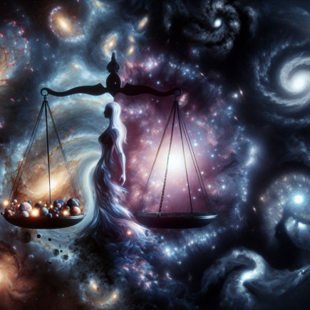 alt_text: Membingkai Kosmos: Eksplorasi kosmologi dan struktur alam semesta dalam bentuk visual.