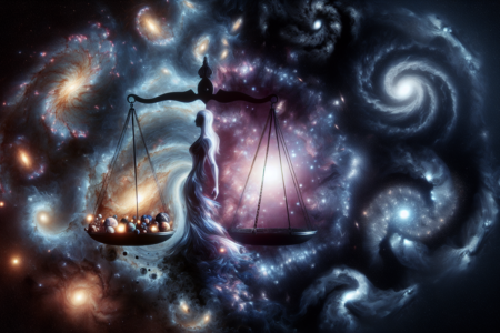 alt_text: Membingkai Kosmos: Eksplorasi kosmologi dan struktur alam semesta dalam bentuk visual.