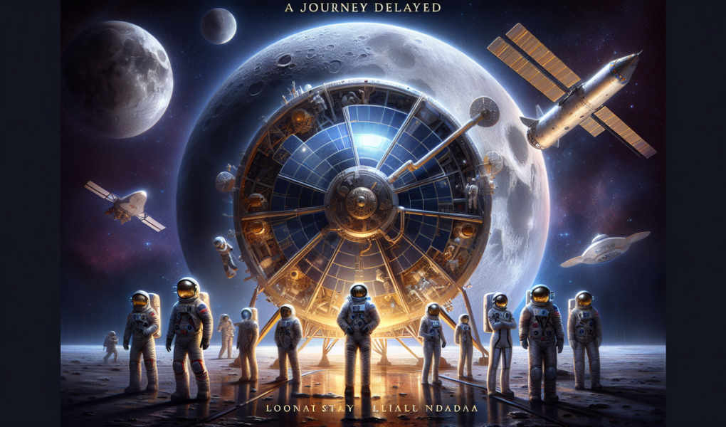 alt_text: Artemis II ditunda lagi, para penggemar menanti antusias di bawah langit mendung.