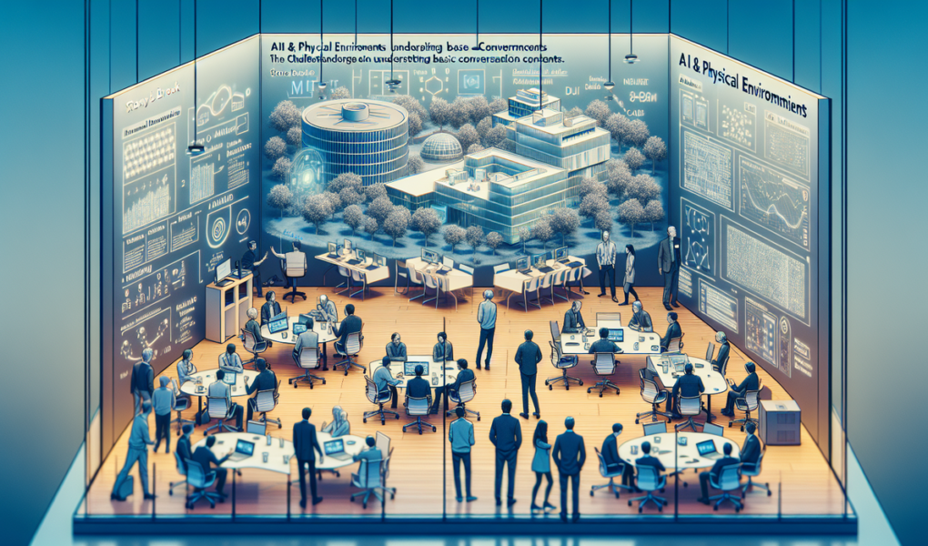 alt_text: Robot membaca koran di kafe, menggambarkan AI yang memahami dunia nyata.