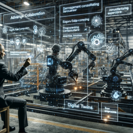 alt_text: Logo Deloitte dan Nvidia berdampingan dengan tema "Masa Depan Platform Simulasi AI".