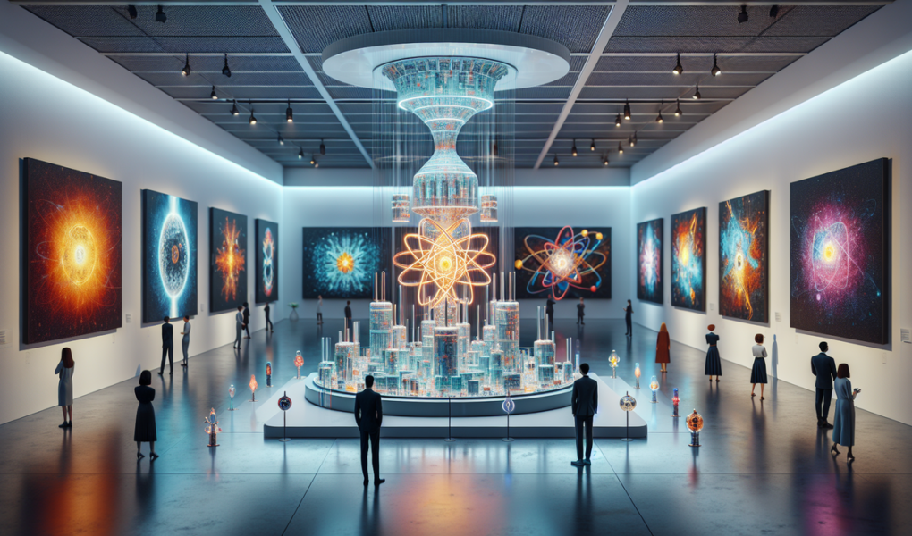 alt_text: Pameran seni tentang dampak nuklir dan harapan baru untuk para korban Downwinders.