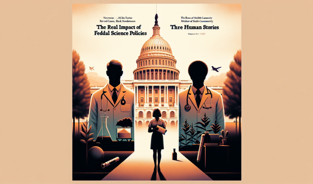 "alt_text": "Penelitian terhenti akibat pemotongan dana, dampaknya terasa di lab-lab penelitian."