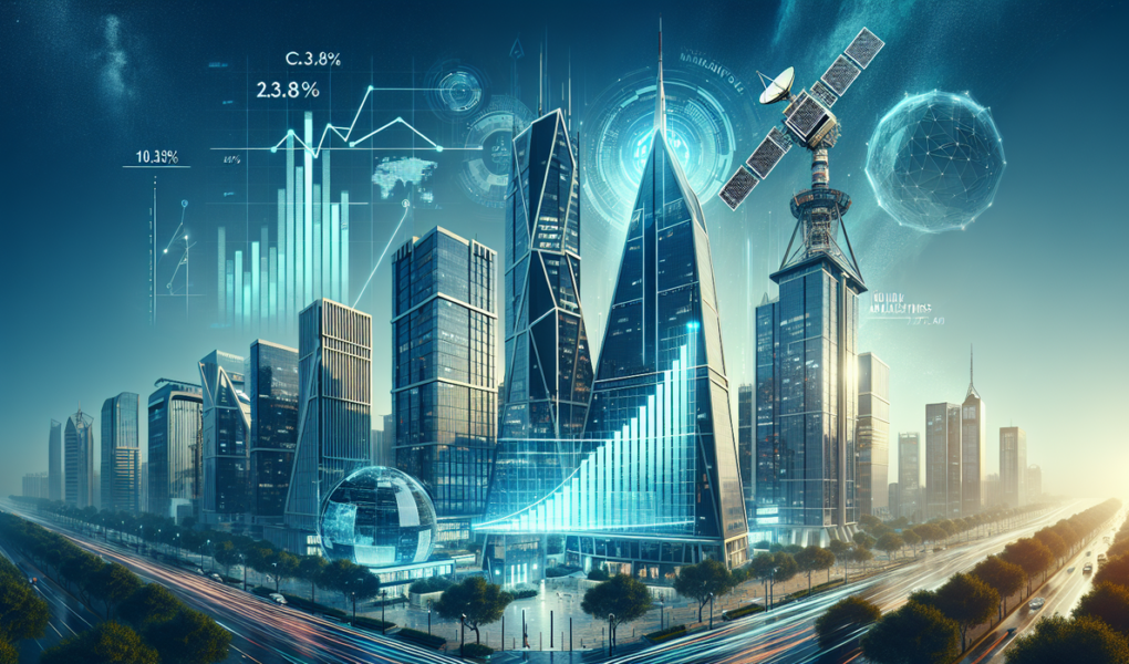 alt_text: Grafik pertumbuhan pesat bisnis citra satelit komersial global.