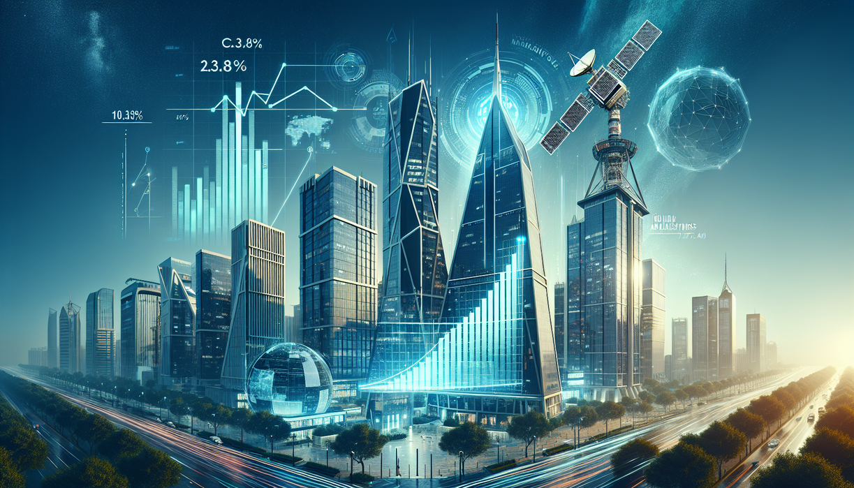 alt_text: Grafik pertumbuhan pesat bisnis citra satelit komersial global.