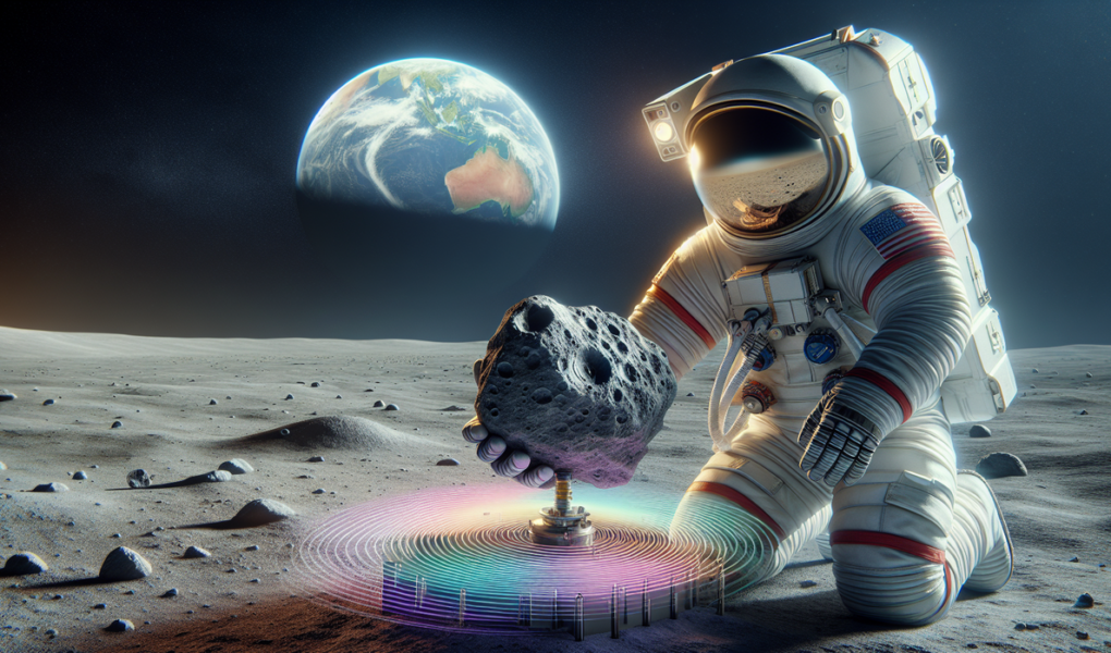 alt_text: Ilustrasi medan magnet bulan, mempelajari rahasianya, memberi wawasan bagi ilmu astronomi.