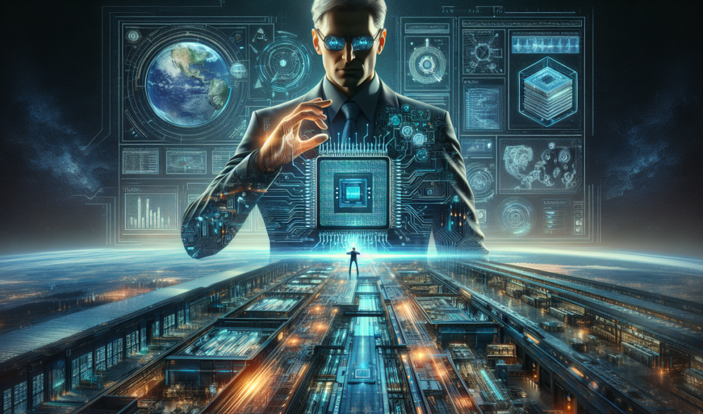 alt_text: Poster "TeraFab": Inspirasi menuju peradaban galaksi, penuh motivasi dan visi masa depan.