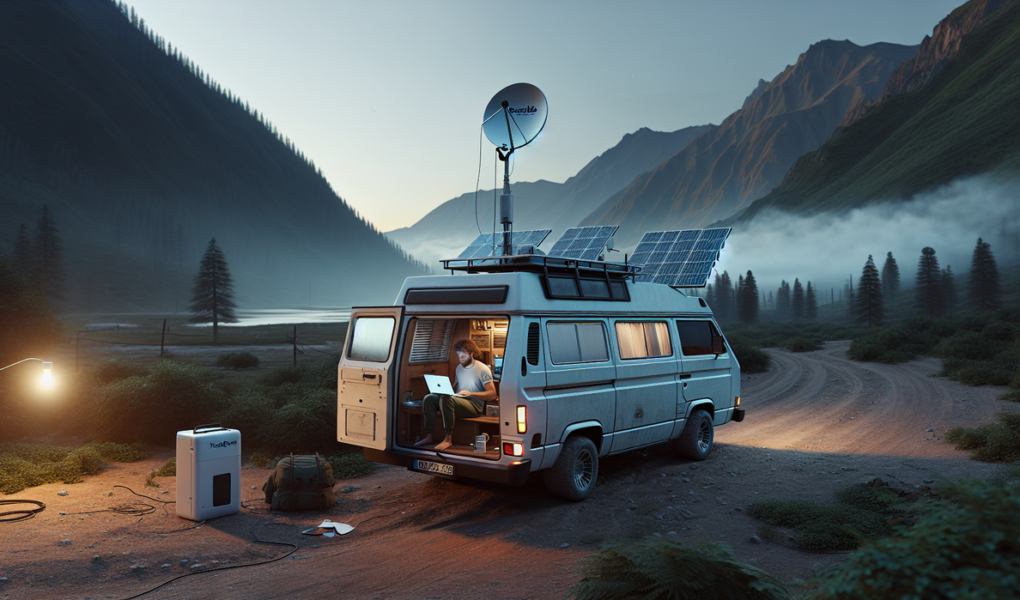 alt_text: Starlink Mini: Canggih, internet satelit portabel, menghubungkan dunia di ujung jari.