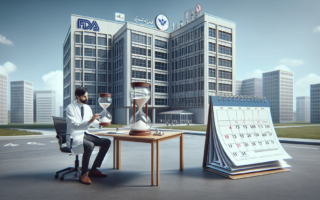 alt_text: Diskusi intensitas tinggi di ruang rapat terkait pengembangan obat yang terhambat regulasi.