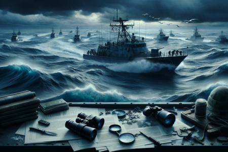 "alt_text": "Kapal mewah berlayar di Pasifik, dampak pajak laut dan kerusakan lingkungan terlihat."