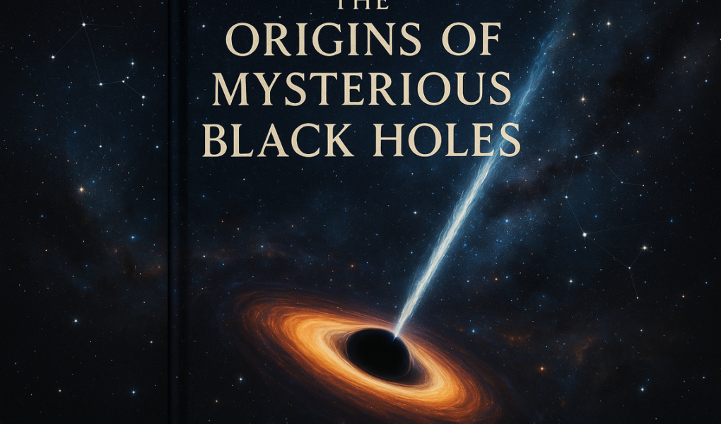 alt_text: Ilustrasi lubang hitam misterius di angkasa, mengisap cahaya dan bintang di sekitarnya.