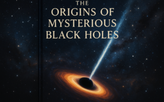 alt_text: Ilustrasi lubang hitam misterius di angkasa, mengisap cahaya dan bintang di sekitarnya.