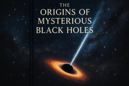alt_text: Ilustrasi lubang hitam misterius di angkasa, mengisap cahaya dan bintang di sekitarnya.