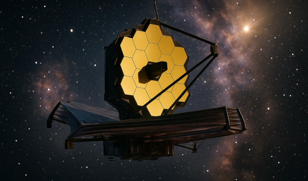 alt_text: "JWST: Teleskop canggih dengan efisiensi energi tinggi mengungkap rahasia alam semesta."