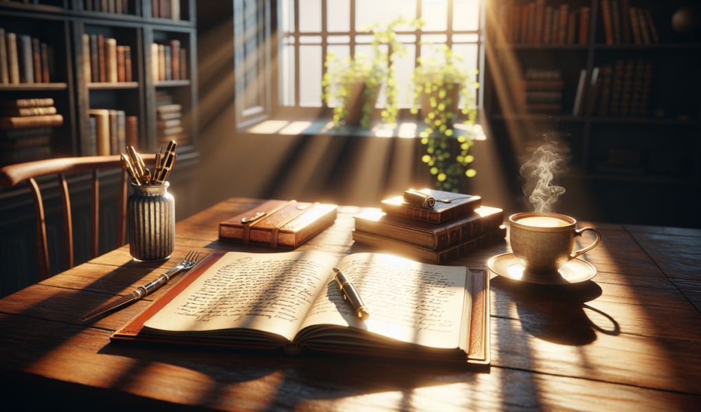 "alt_text": "Konsep minimalis: ponsel di atas meja dengan kertas catatan psikologi, latar rumah simpel."