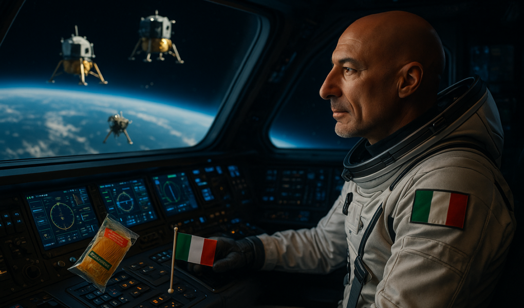 "alt_text": "Astronaut Italia memimpin misi Artemis III dalam era baru eksplorasi ilmiah Bulan."