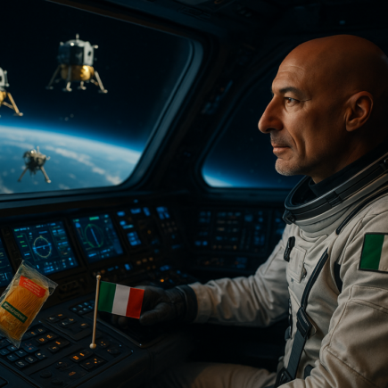 "alt_text": "Astronaut Italia memimpin misi Artemis III dalam era baru eksplorasi ilmiah Bulan."