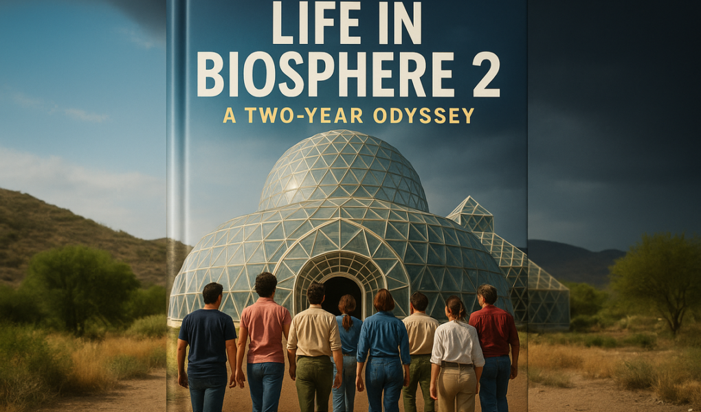 alt_text: Biosphere 2: Eksperimen ekosistem tertutup yang mempelajari keberlanjutan kehidupan.