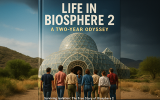 alt_text: Biosphere 2: Eksperimen ekosistem tertutup yang mempelajari keberlanjutan kehidupan.