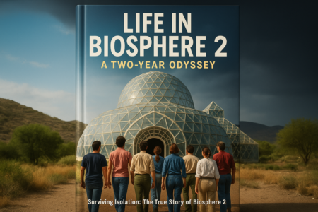 alt_text: Biosphere 2: Eksperimen ekosistem tertutup yang mempelajari keberlanjutan kehidupan.
