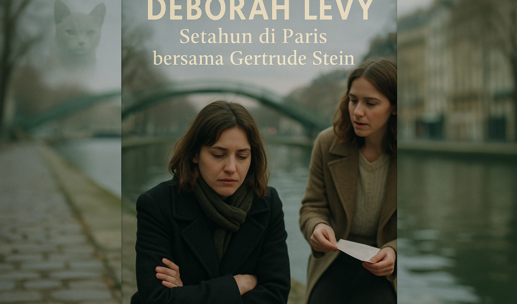 alt_text: Deborah Levy di Paris menjelajahi dunia Gertrude Stein selama setahun yang inspiratif.