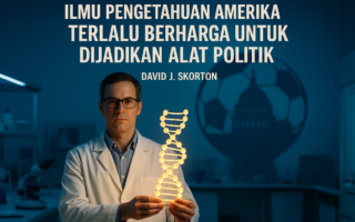 alt_text: "Kebijakan riset baru: potensi ancaman bagi kemajuan sains di masa depan."