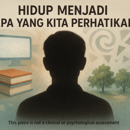 alt_text: Fokus menentukan realitas; perhatian membentuk kehidupan kita.