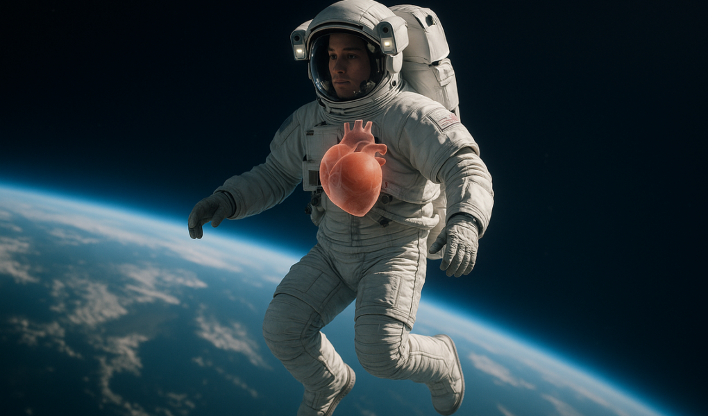 alt_text: Astronaut di luar angkasa, mengeksplorasi kosmos, mewakili batas kemampuan manusia.