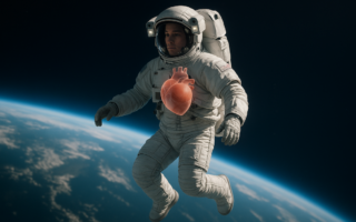 alt_text: Astronaut di luar angkasa, mengeksplorasi kosmos, mewakili batas kemampuan manusia.