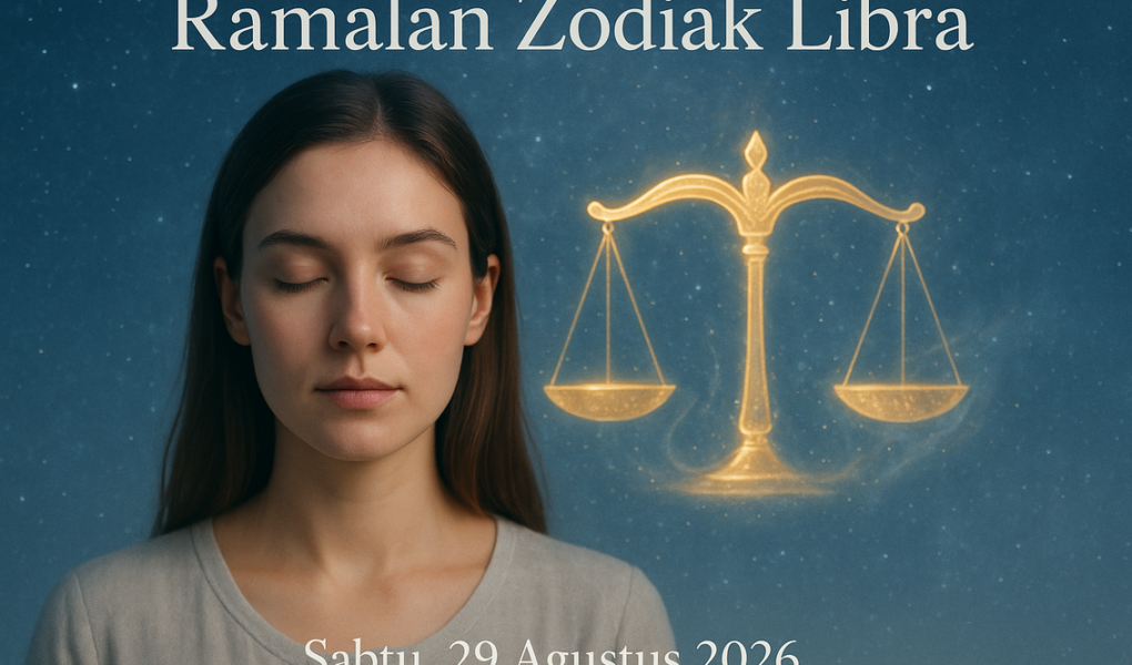 Zodiak Libra: Cinta terasa hangat dan ide kreatif mengalir tanpa henti.